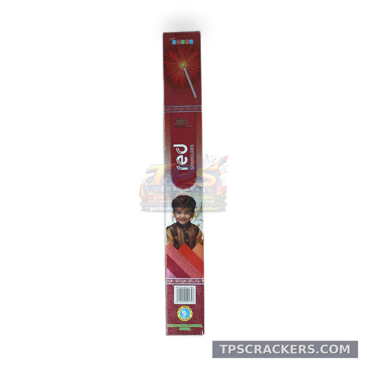 30 cm Red Sparklers (5 Pcs)