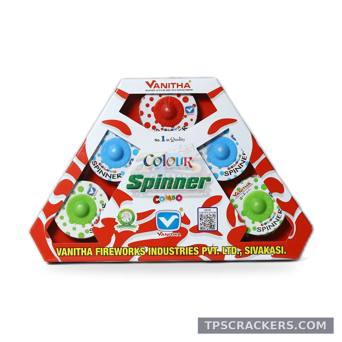 Colours Spinner Compo (5 Pcs)