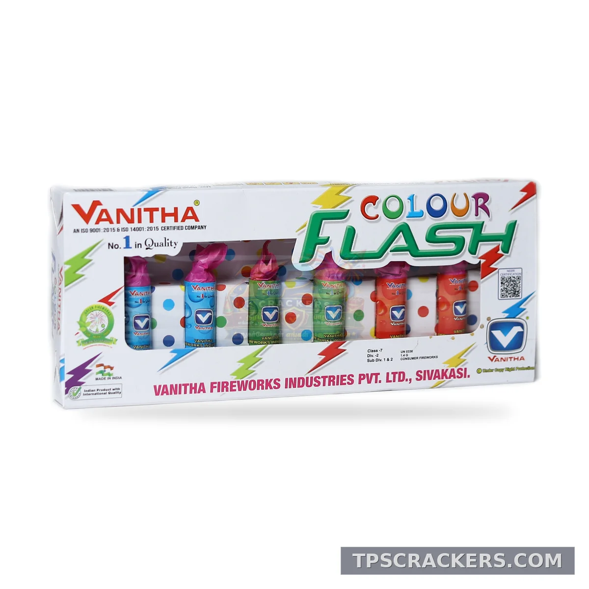 Colour Flash (6 Pcs - Multi Color)