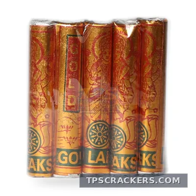 4 inch  Gold Lakshmi