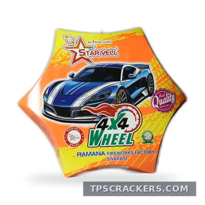 4 x 4 wheel (5 Pcs - Lotus)